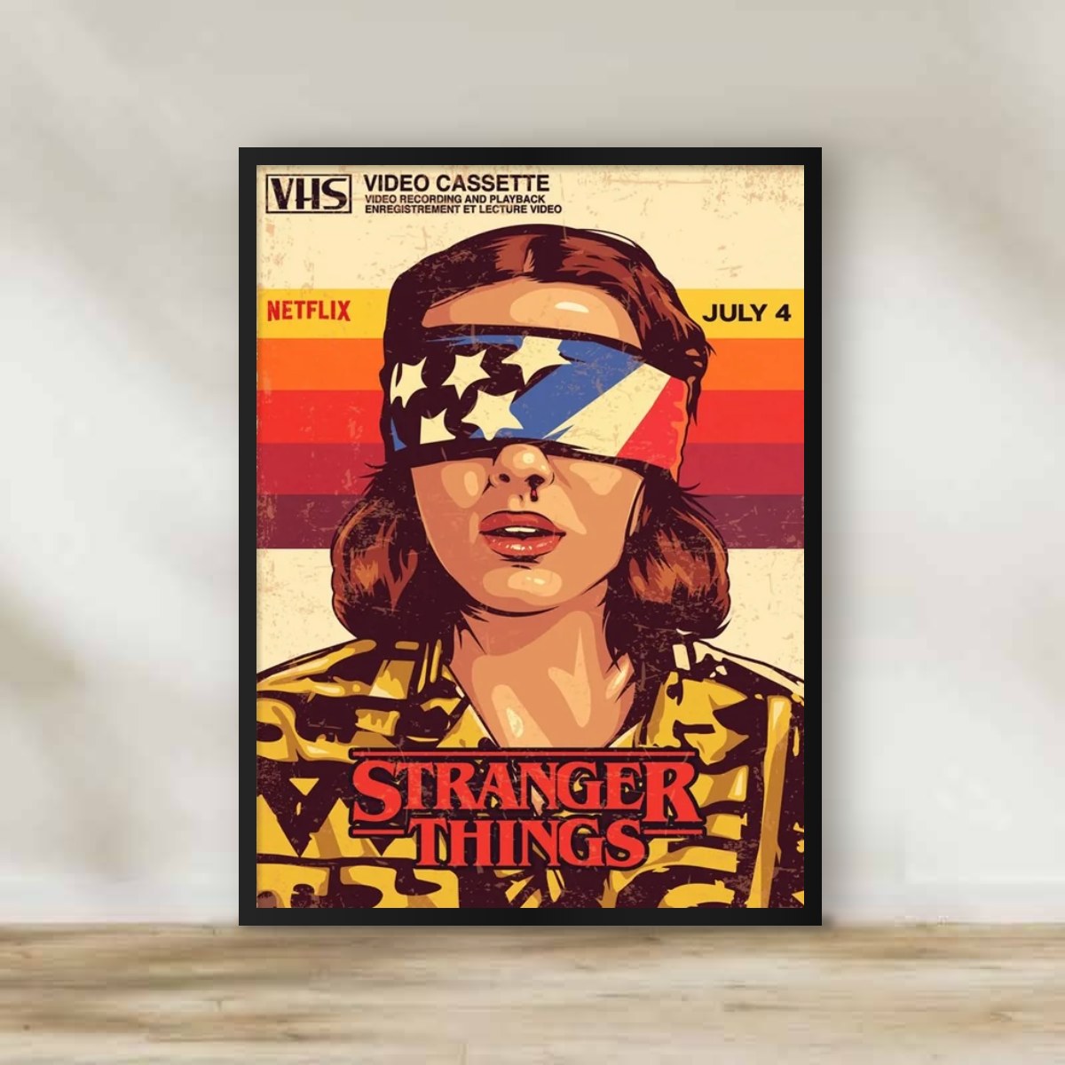 Stranger Things 5 Frame – movie poster wall art | برواز سترينجر ثينجز 5