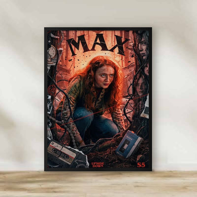 Stranger Things 6 Frame – movie poster wall art | برواز سترينجر ثينجز 6