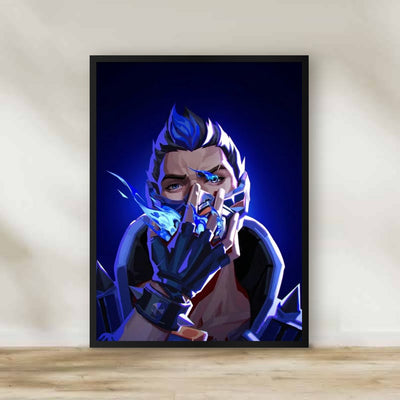 Valorant 4 Frame – gaming wall art | برواز فالورانت 4