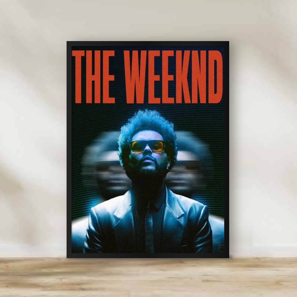 The Weeknd Frame – music wall art | برواز ذا ويكند