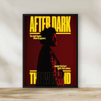 Week End 6 Frame – music wall art | برواز ذا ويكند 6
