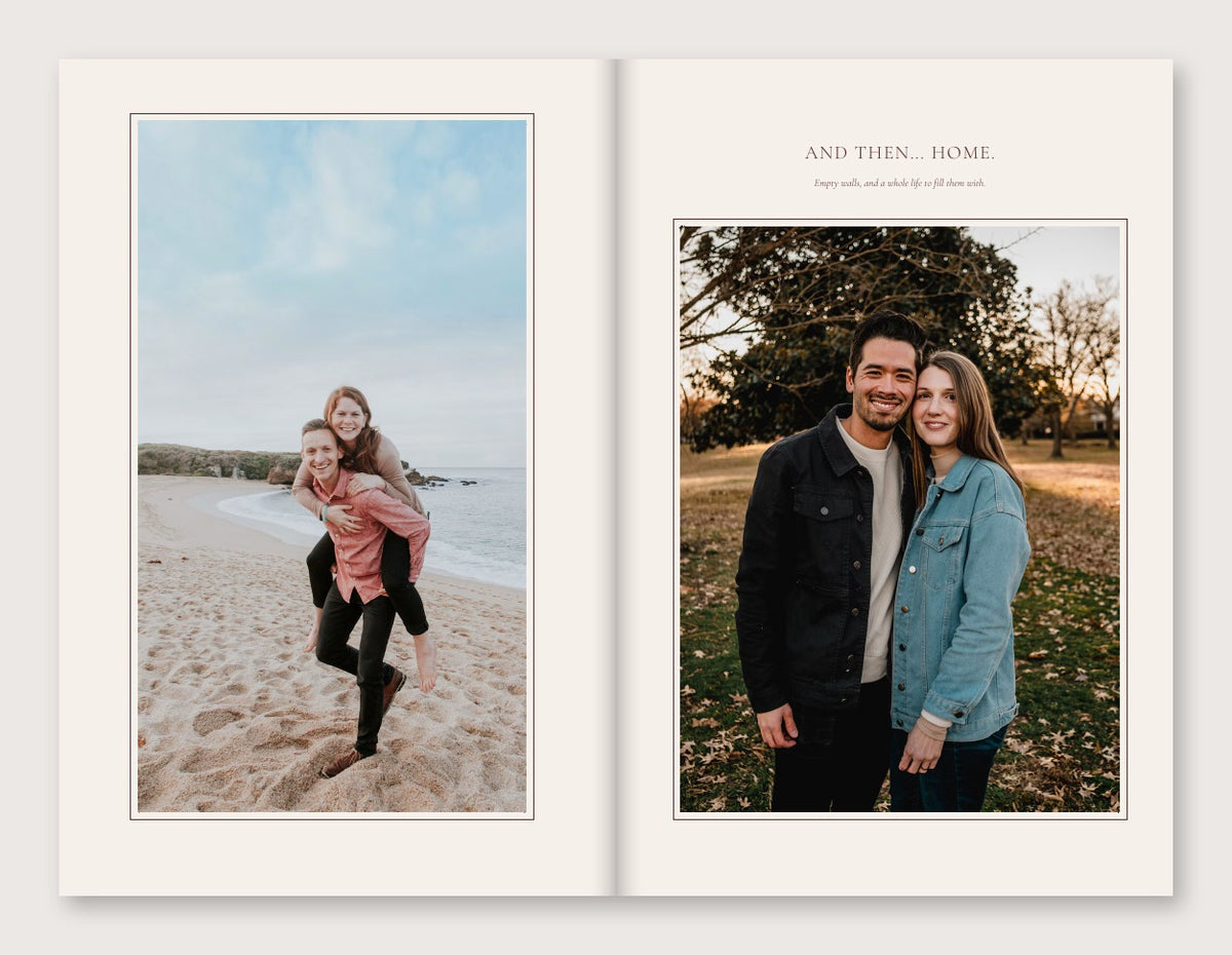You Won My Heart photobook – and then home pages