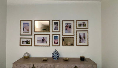 The Nouran - Above the Console Set – gallery wall frame set | طقم نوران - فوق الكونسول