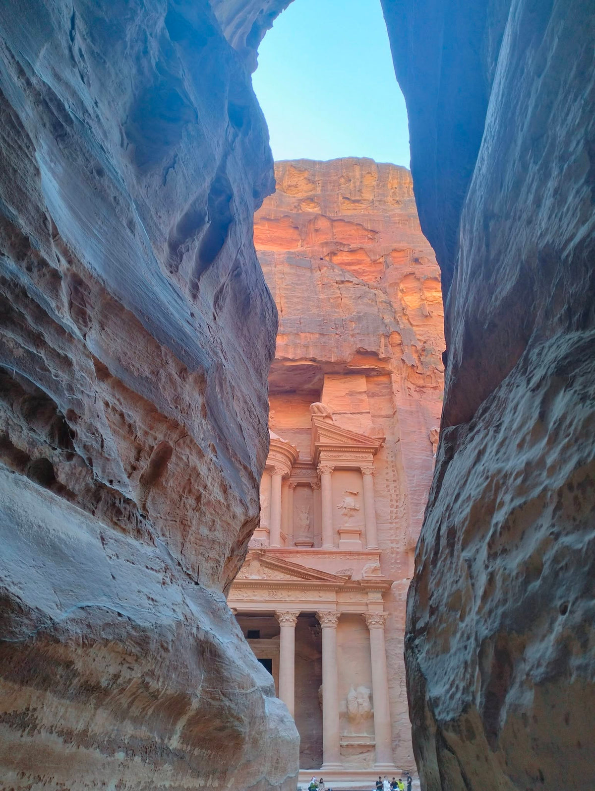Petra Treasury Frame – photography wall art | برواز البتراء