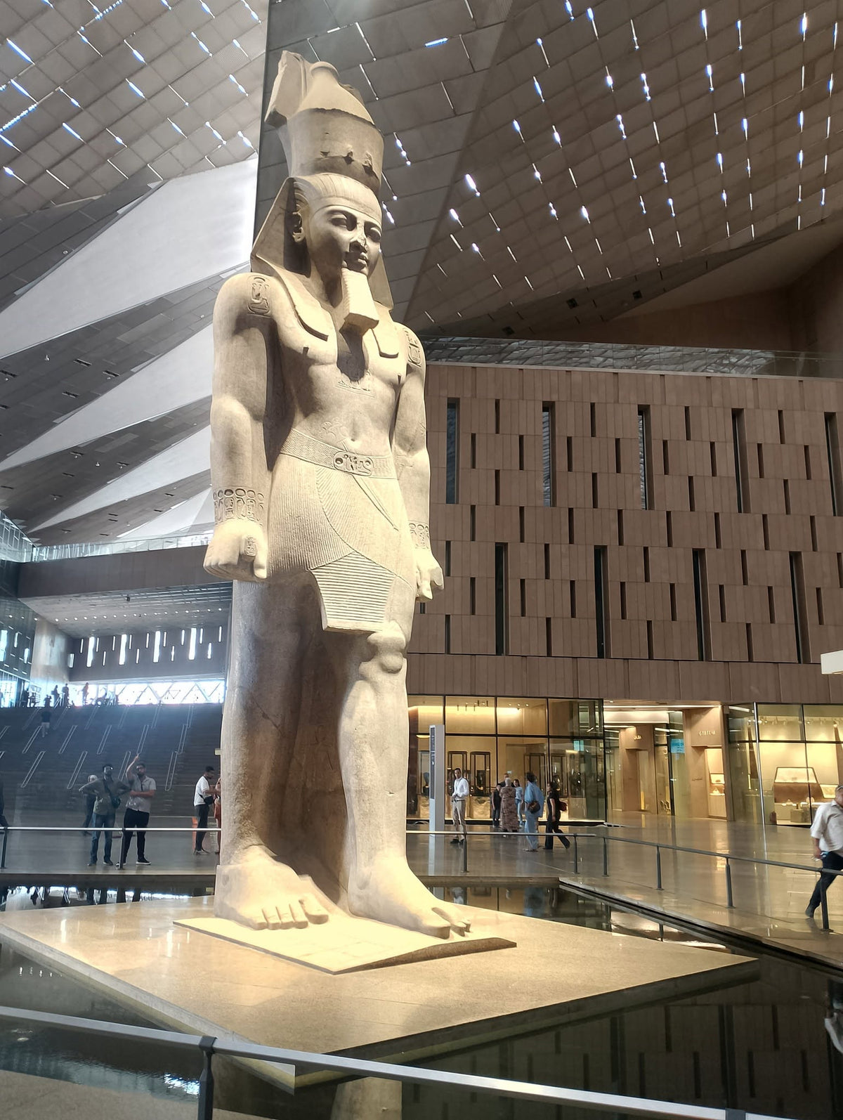 Grand Egyptian Museum Frame – photography wall art | برواز المتحف المصري الكبير
