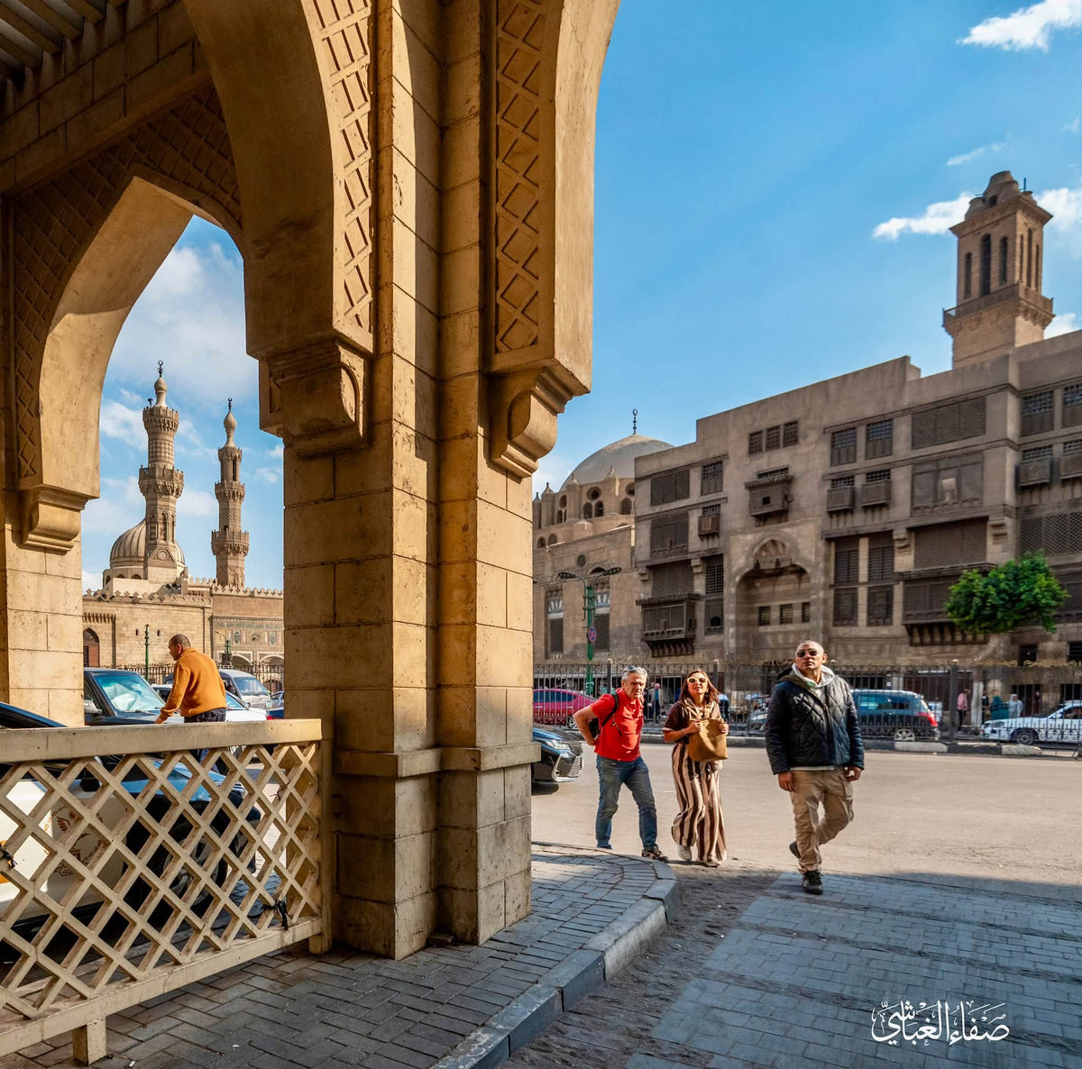 Al-Azhar Gateway Frame – Islamic architecture photography wall art, photo 3 | برواز بوابة الأزهر