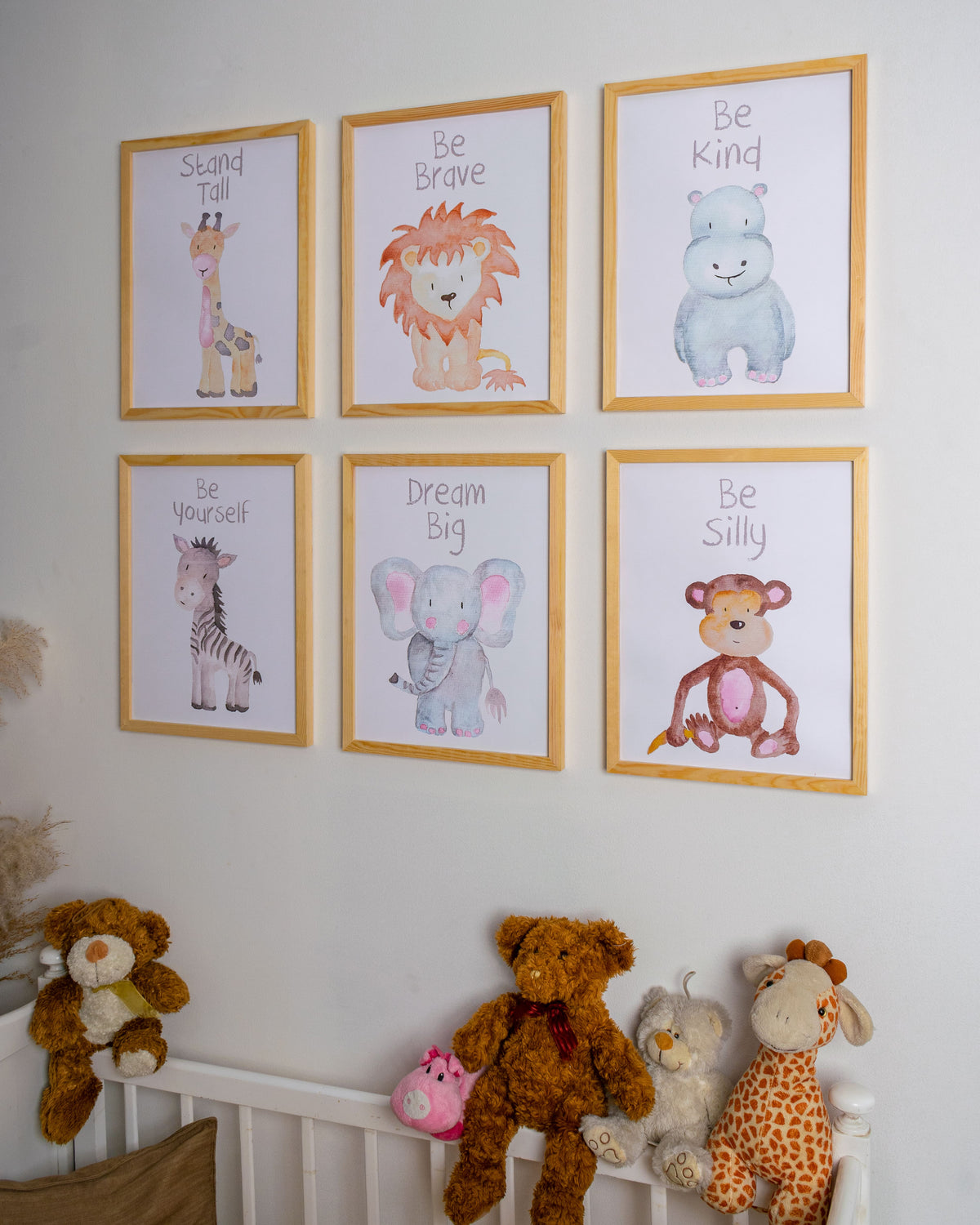 Animals Nursery Set - The Pastel Edition – nursery wall art, photo 3 | طقم حيوانات غرفة الأطفال - إصدار الباستيل