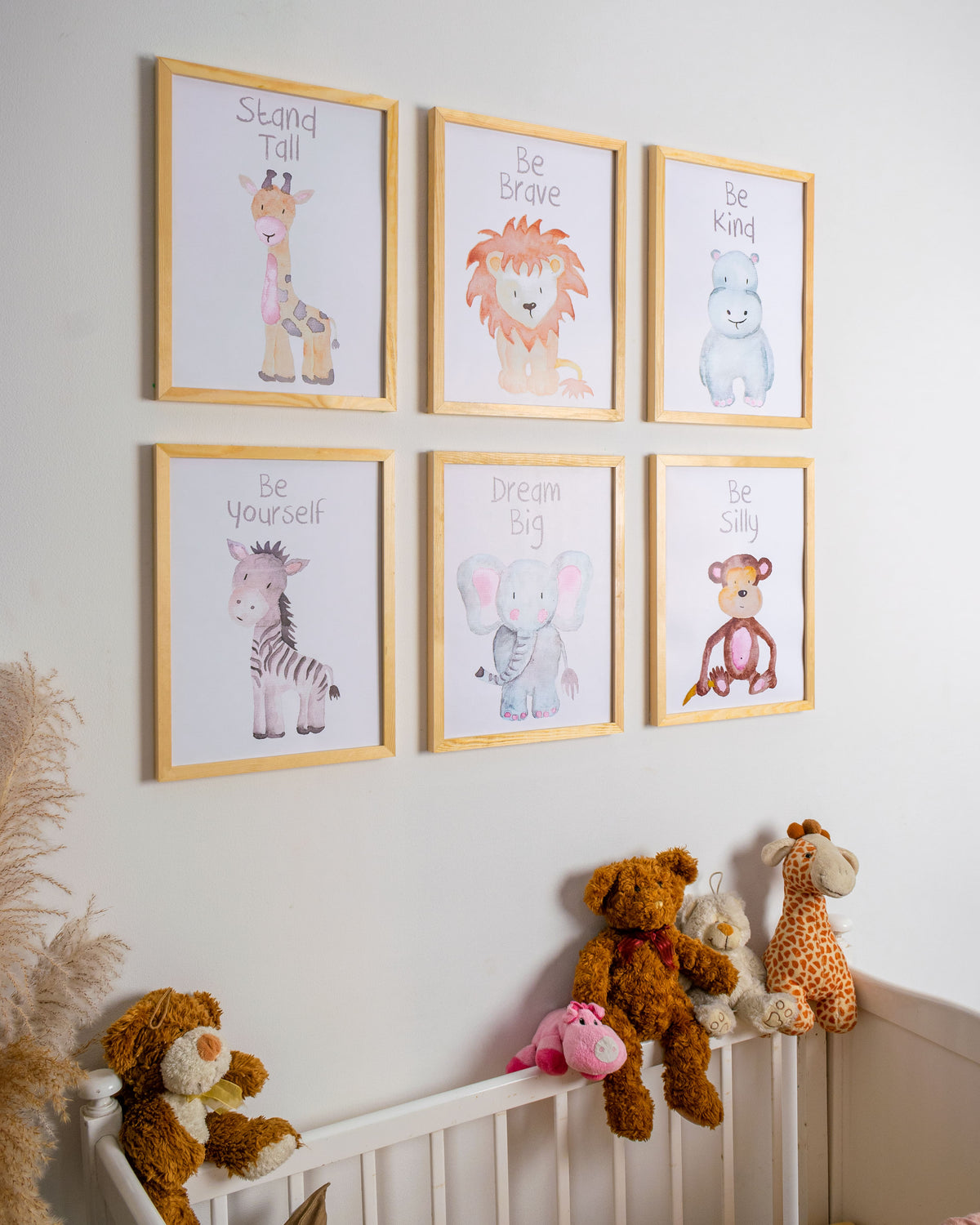 Animals Nursery Set - The Pastel Edition – nursery wall art, photo 2 | طقم حيوانات غرفة الأطفال - إصدار الباستيل