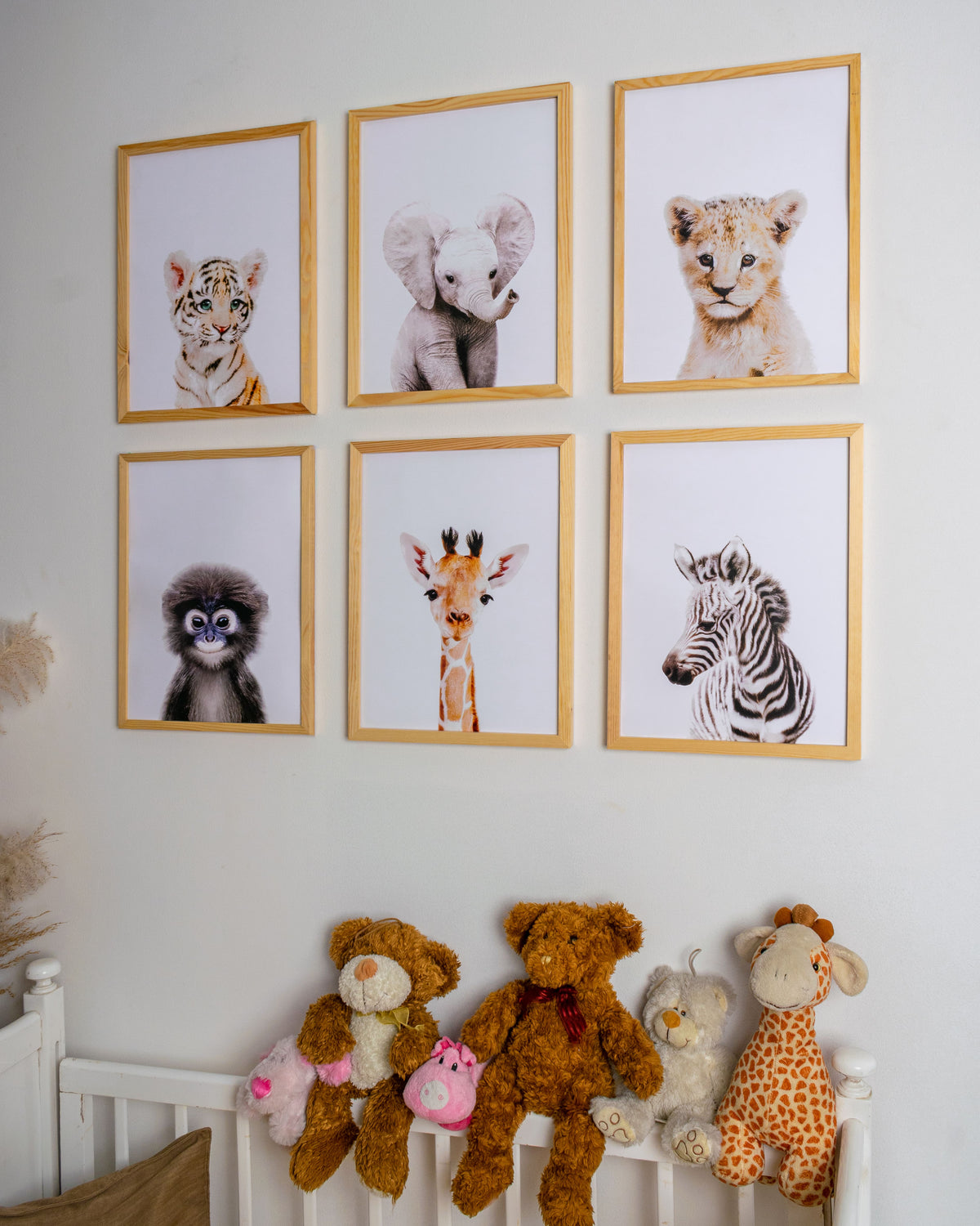 Animals Nursery Set - The Real Deal – nursery wall art, photo 2 | طقم حيوانات غرفة الأطفال - النسخة الواقعية