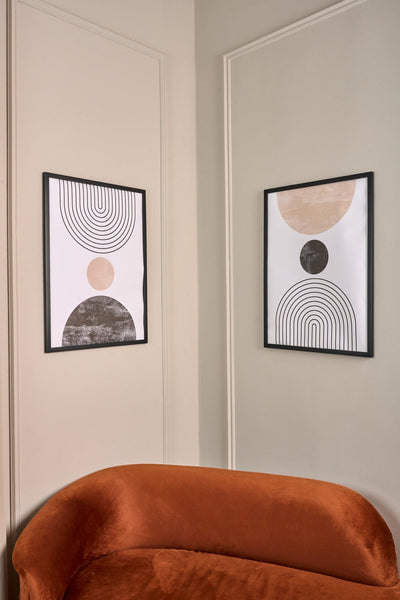Arches on Arches Set – abstract boho wall art | طقم أقواس على أقواس