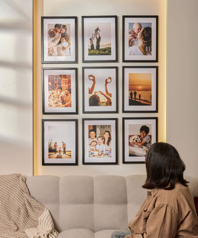 The Classic Starter – gallery wall frame set | طقم البداية الكلاسيكي