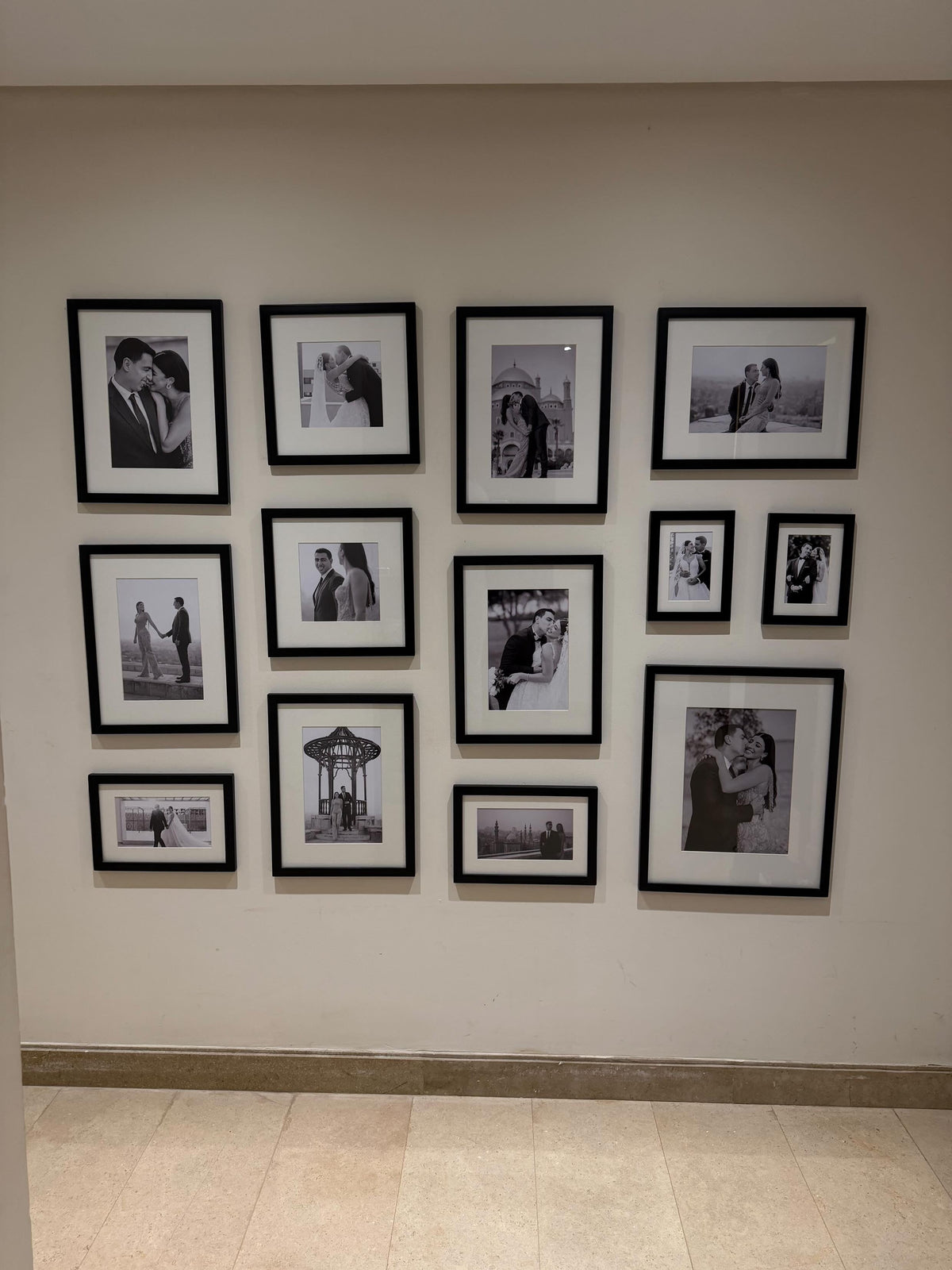 The Samar- Hallway Set – gallery wall frame set | طقم سمر للممر