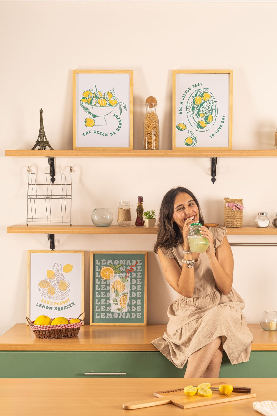 The Lemonade Set – kitchen wall art, photo 7 | طقم الليموناضة