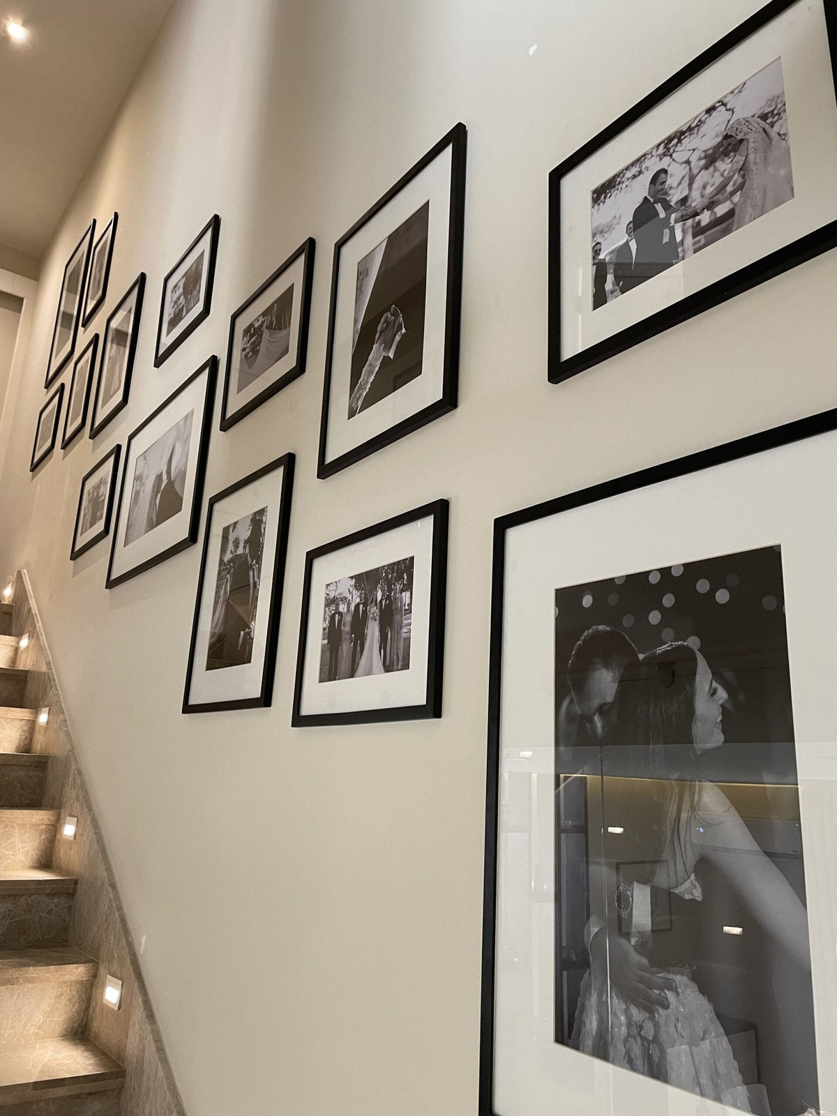 The Rokaya - Staircase Set – gallery wall frame set | طقم رقية للسلم