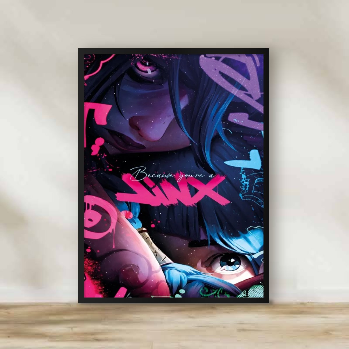 Arcane 2 Frame – anime wall art | برواز أركين 2