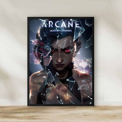 Arcane 4 Frame – anime wall art | برواز أركين 4