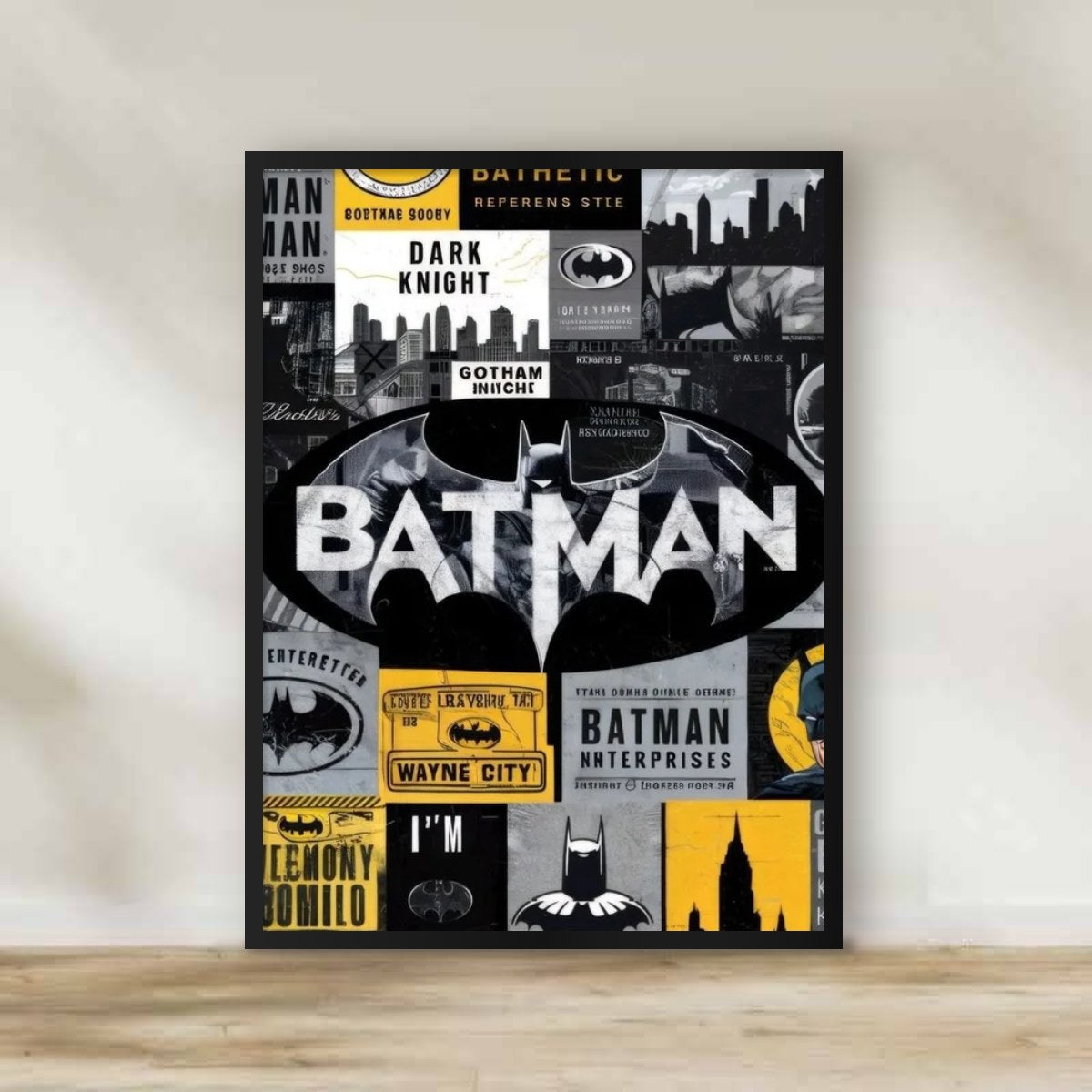 Batman 5 Frame – movie poster wall art | برواز باتمان 5