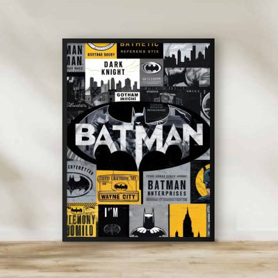 Batman 5 Frame – movie poster wall art | برواز باتمان 5