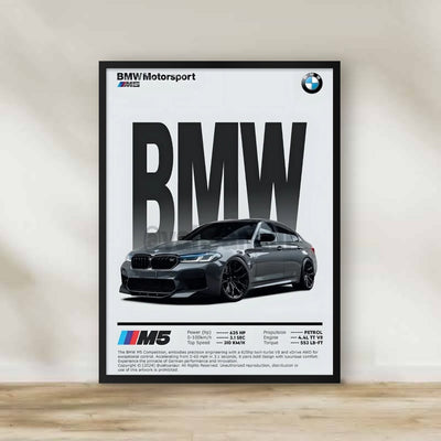 BMW Frame – car wall art | برواز BMW