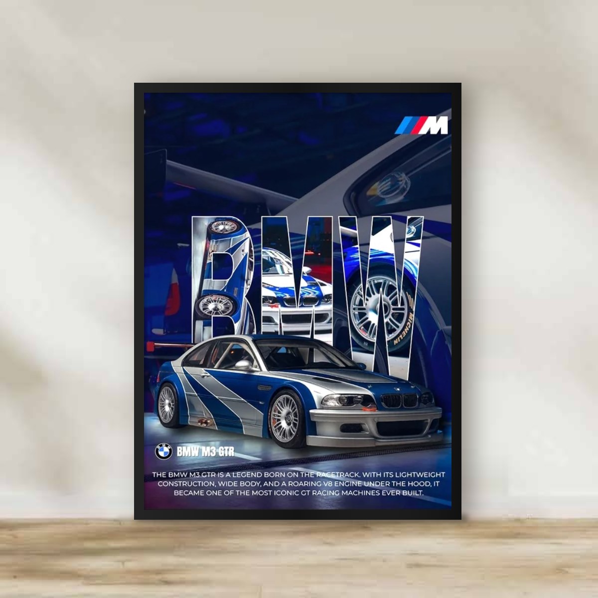 BMW Frame 7 – car wall art | برواز BMW 7