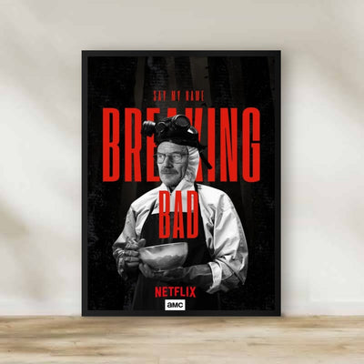 Breaking Bad 2 Frame – movie poster wall art | برواز بريكنج باد 2