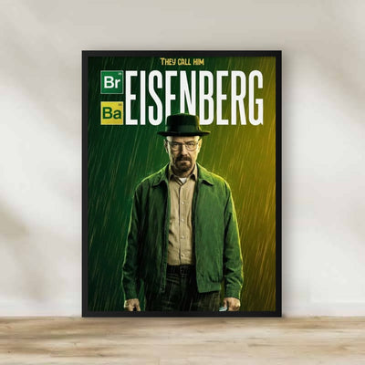 Breaking Bad 3 Frame – movie poster wall art | برواز بريكنج باد 3