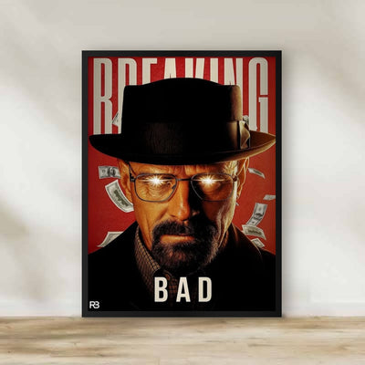 Breaking Bad 5 Frame – movie poster wall art | برواز بريكنج باد 5