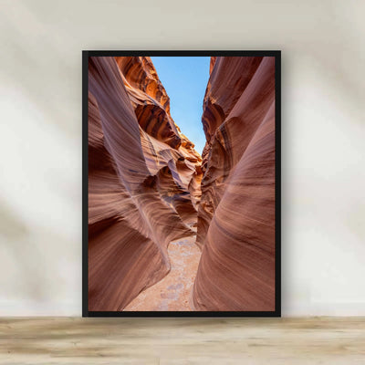 Colored Canyon Sinai Frame – Sinai & Red Sea photography wall art | برواز الكانيون الملون - سينا