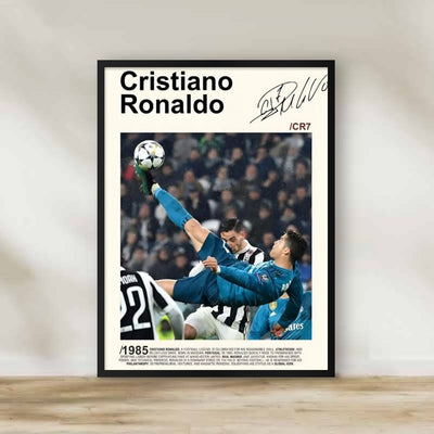 Cristiano Ronaldo 6 Frame – football wall art | برواز كريستيانو رونالدو 6