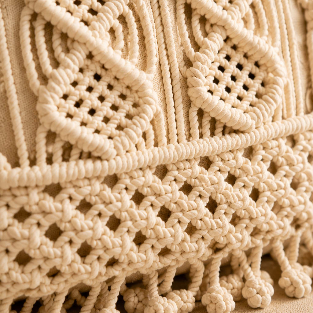 Dalal — Macramé Cushion Cover