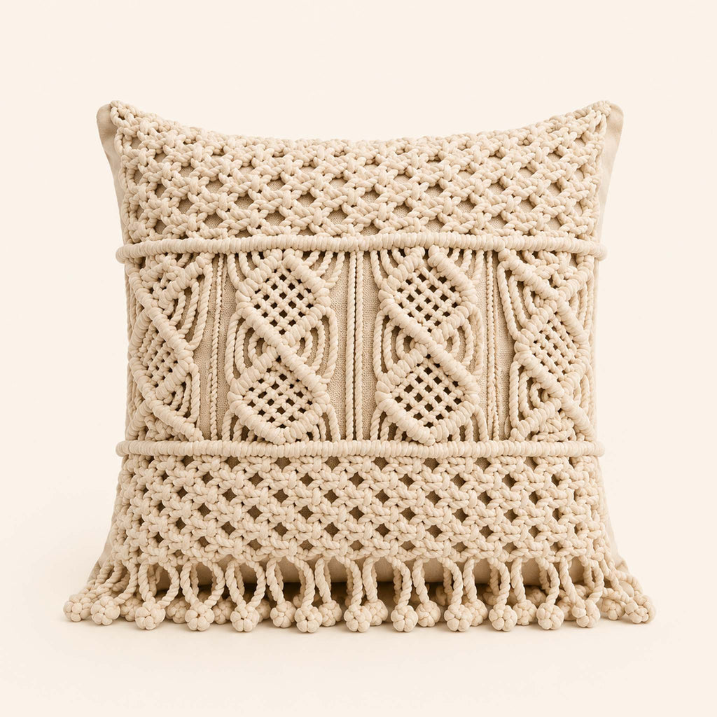 Dalal — Macramé Cushion Cover