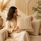 Dalal — Macramé Cushion Cover