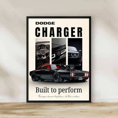 Dodge Frame – car wall art | برواز دودج