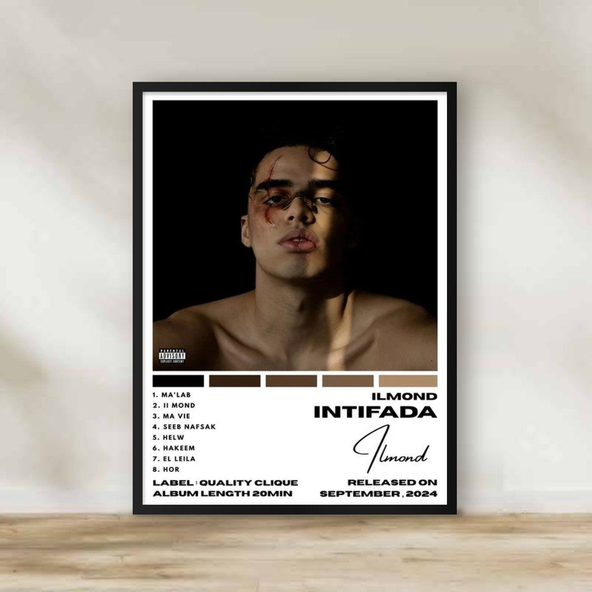 El Mond Frame – music wall art | برواز الموند
