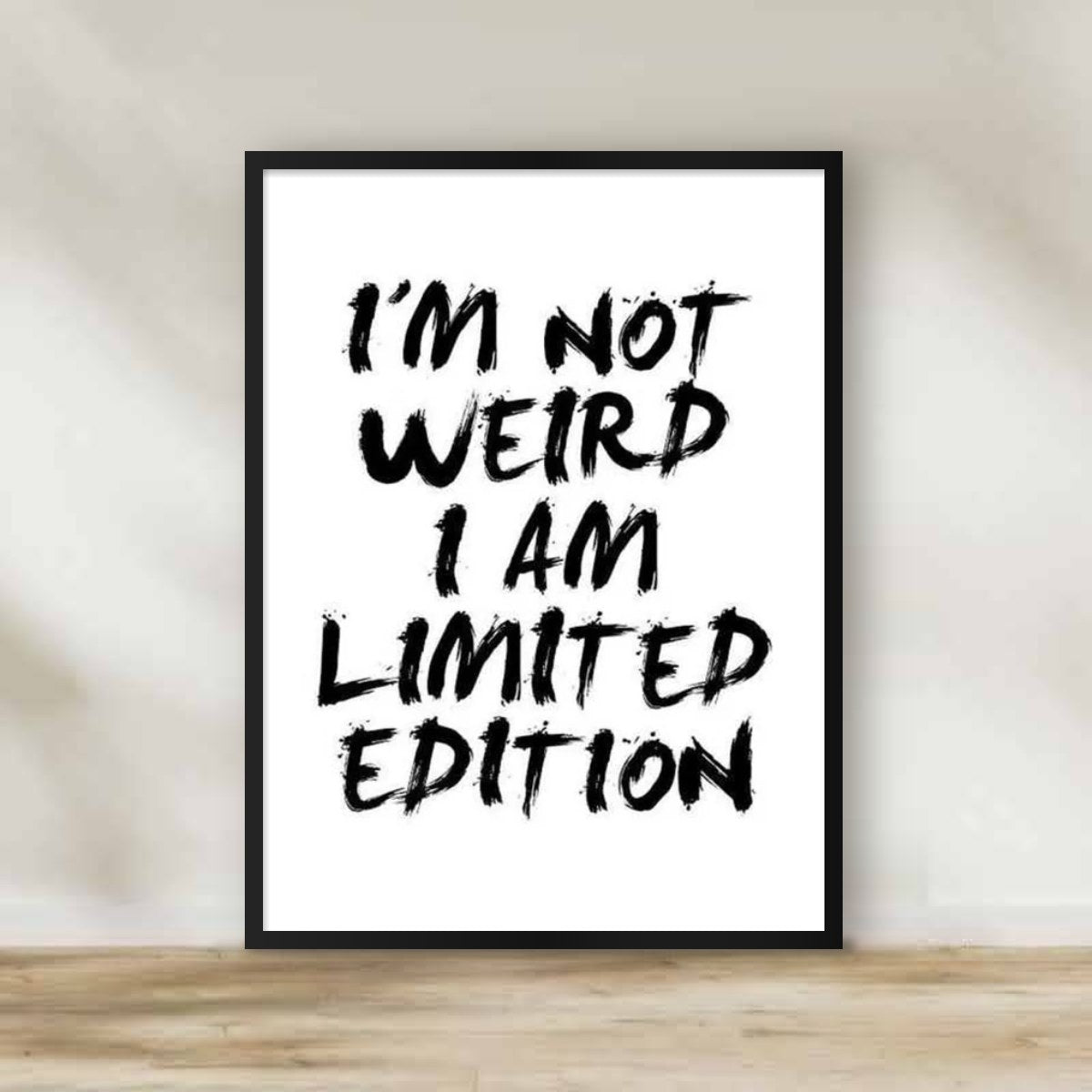 Fancy Frame 10 – black and white wall art | برواز أبيض وأسود 10