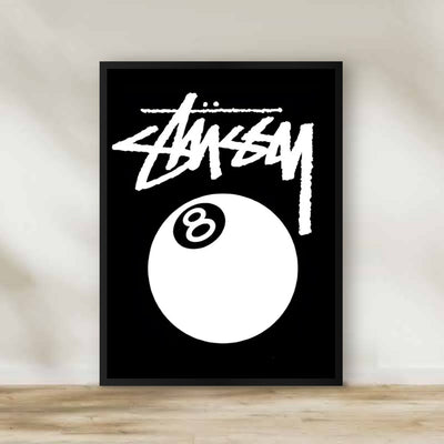 Fancy Frame 15 – black and white wall art | برواز أبيض وأسود 15