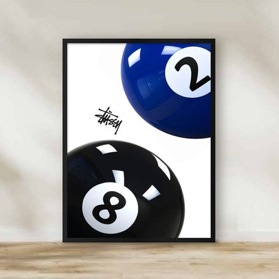 Fancy Frame 17 – black and white wall art | برواز أبيض وأسود 17