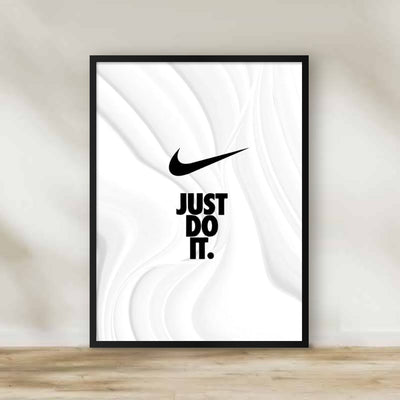 Fancy Frame 3 – black and white wall art | برواز أبيض وأسود 3