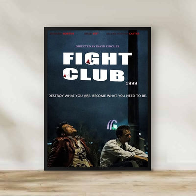 Fight Club Frame – movie poster wall art | برواز فايت كلوب