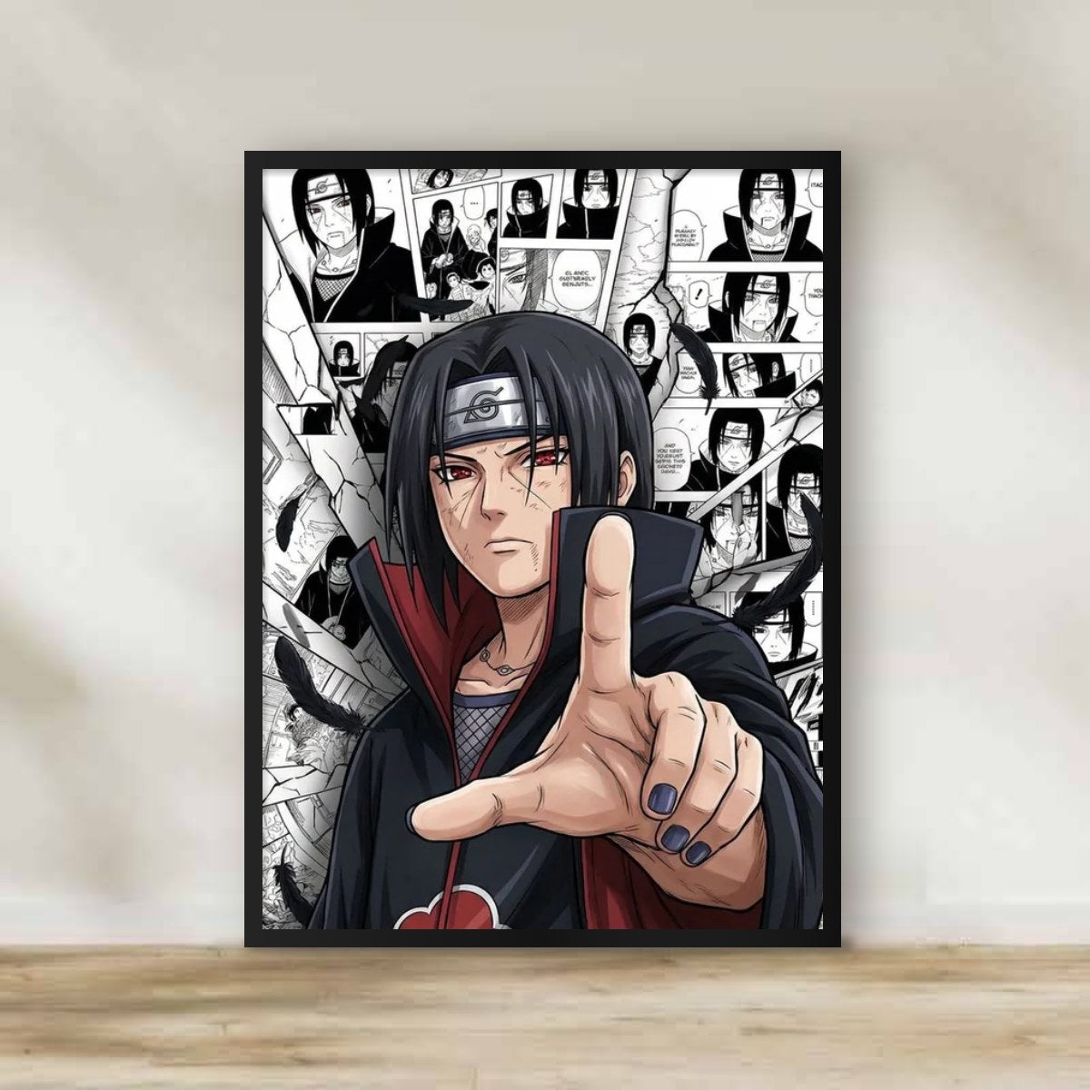 Itachi Frame – anime wall art | برواز إيتاتشي