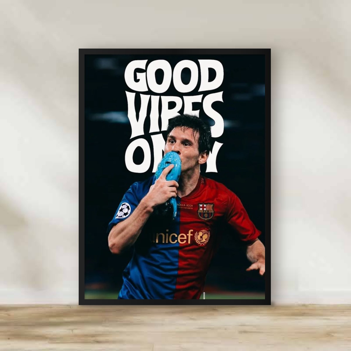 Lionel Messi 2 Frame – football wall art | برواز ليونيل ميسي 2