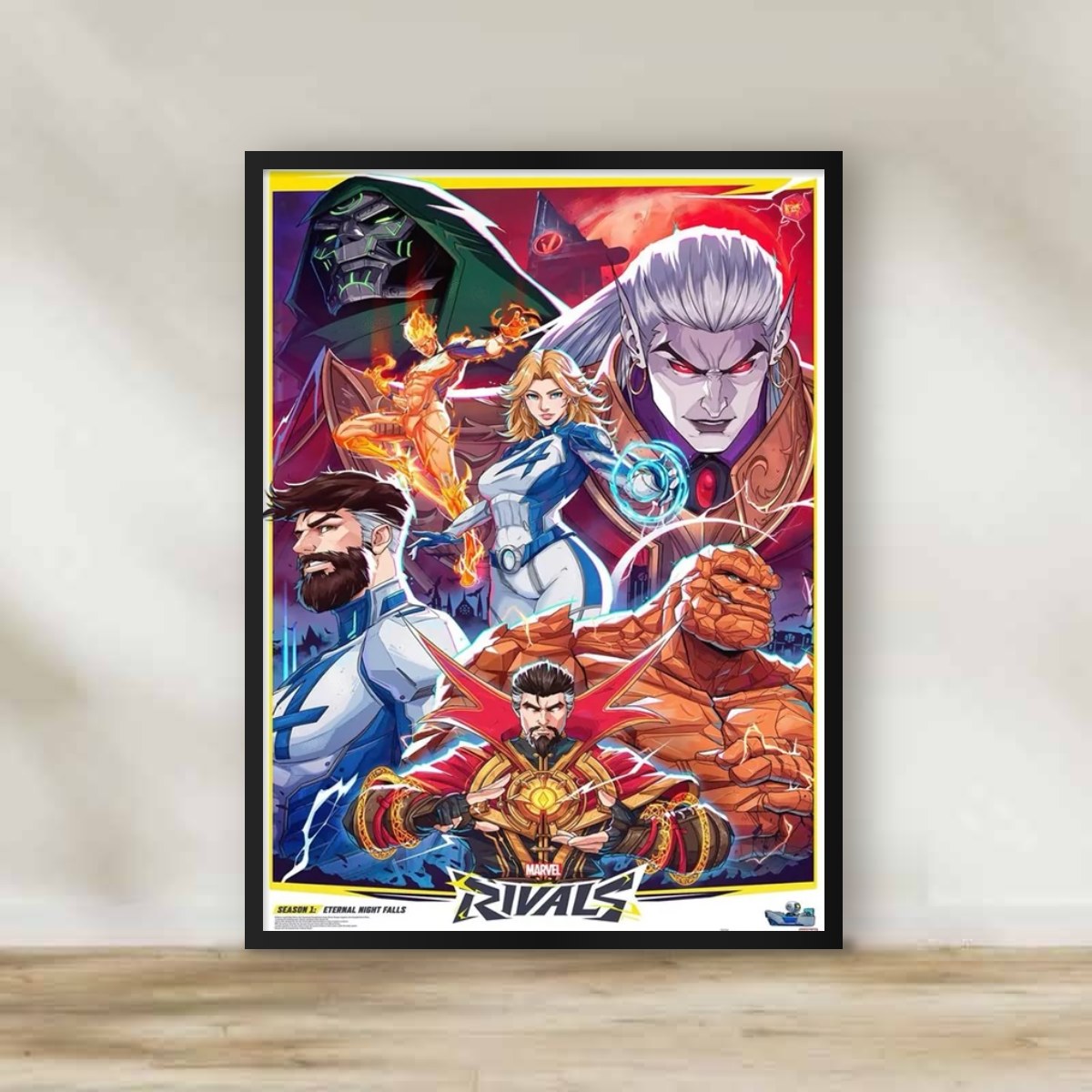Marvel Rivals Frame – gaming wall art | برواز مارفل رايفلز