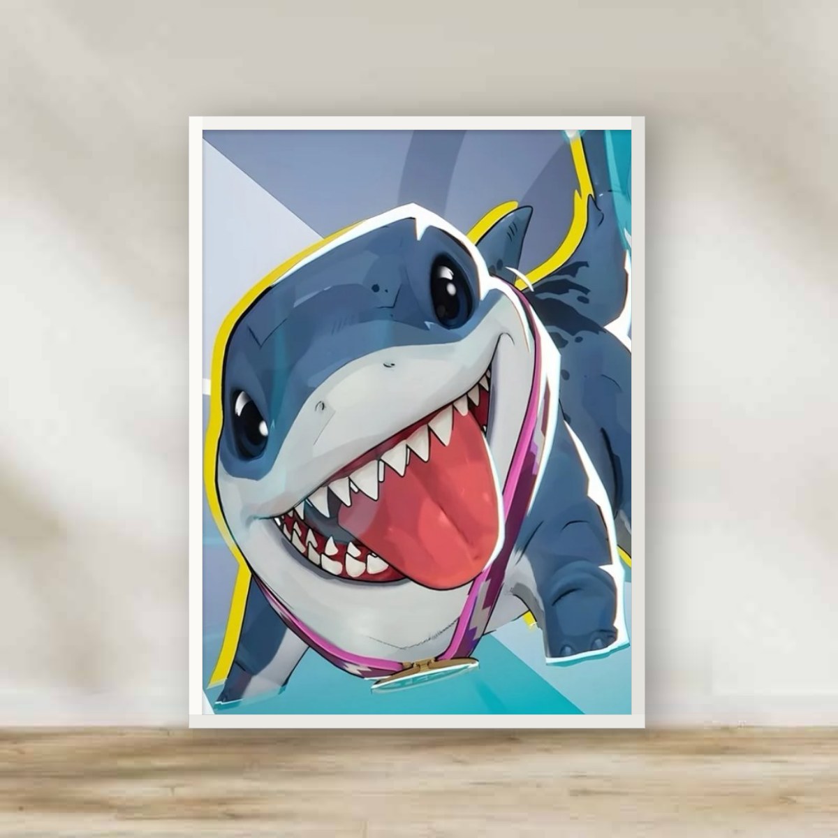 Marvel Rivals 1 White Frame – gaming wall art | برواز أبيض مارفل رايفلز 1