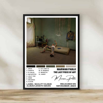 Marwan Pablo 3 Frame – music wall art | برواز مروان بابلو 3