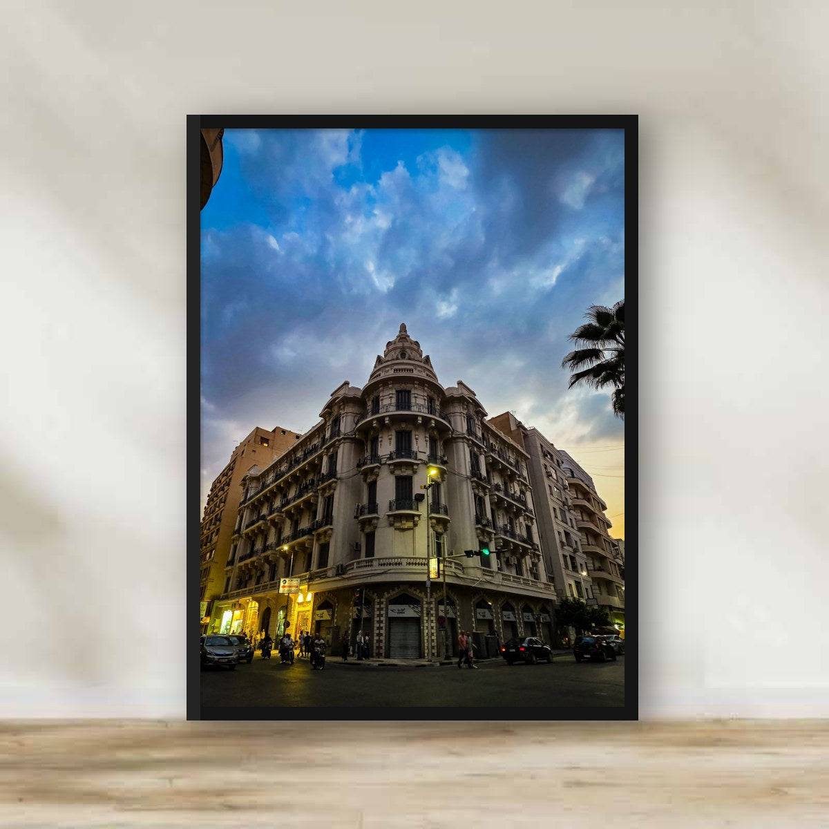 Matossian Building Frame – photography wall art | برواز عمارة ماتوسيان