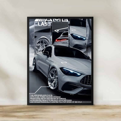 Mercedes Frame 3 – car wall art | برواز مرسيدس 3