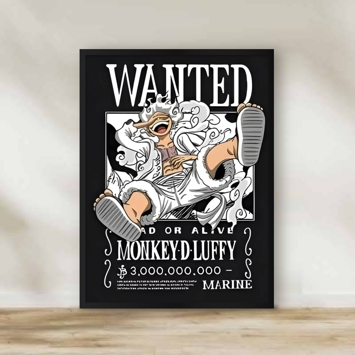 Monkey D. Luffy Frame – anime wall art | برواز مونكي دي لوفي