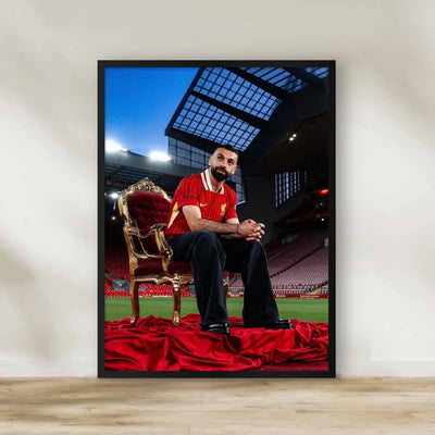 MO Salah Frame – football wall art | برواز محمد صلاح