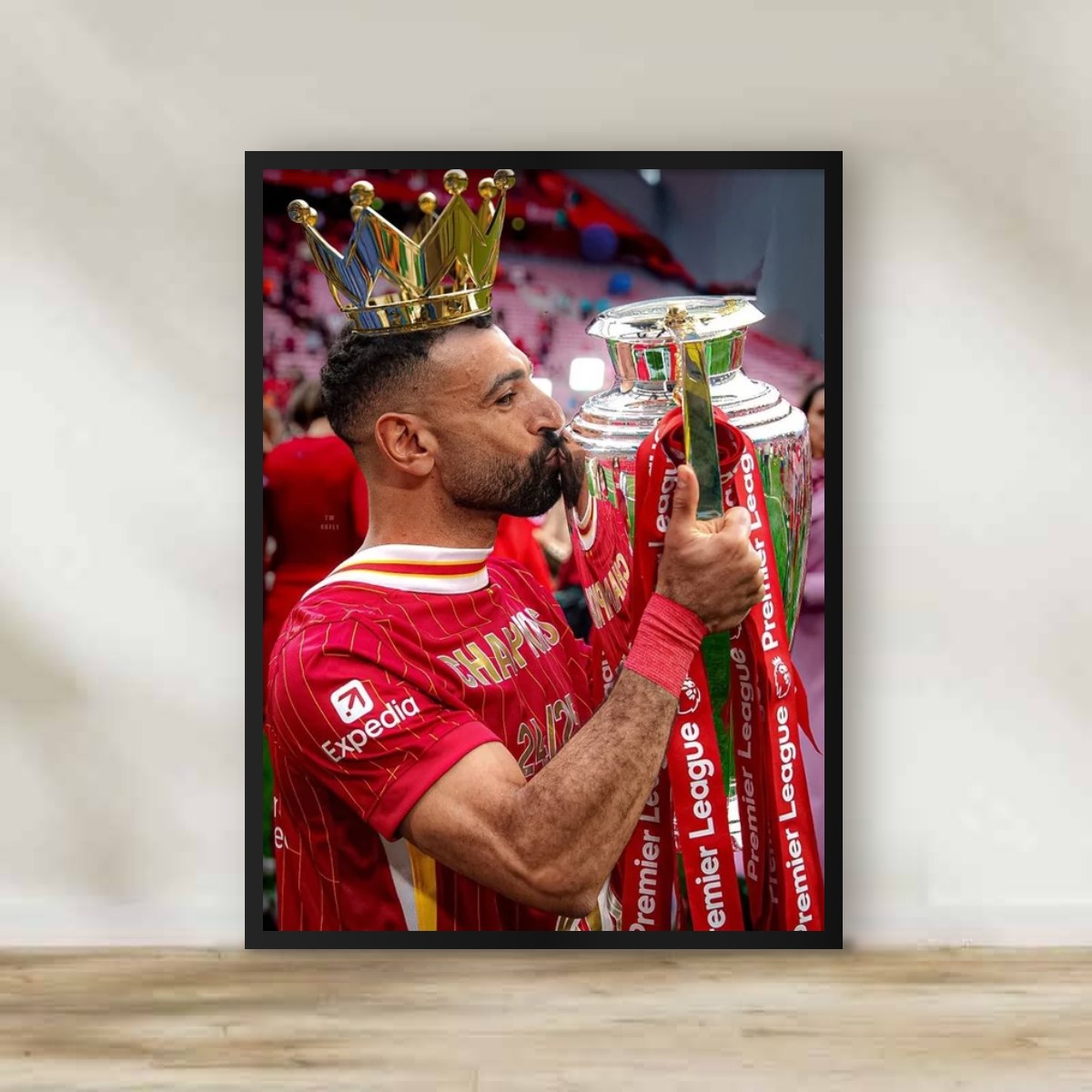 MO Salah 2 Frame – football wall art | برواز محمد صلاح 2
