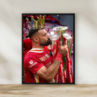 MO Salah 2 Frame – football wall art | برواز محمد صلاح 2